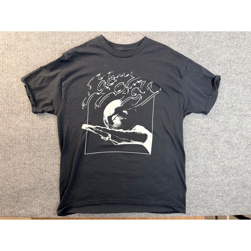 Sumerian Records Mens Large Black Cotton Graphic Tee Band Streetwear T-Shirt L